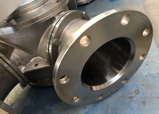 Piping Included Angle 22.3° SS316L Y Diverter Valve